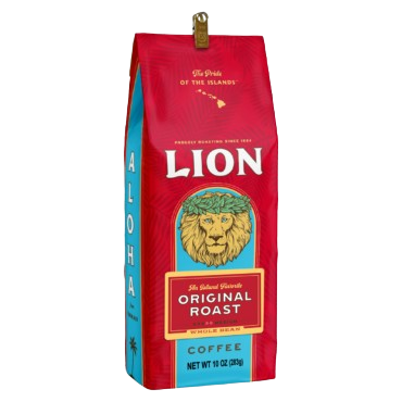 LION COFFEE: Original Roast Coffee Medium Ground, 10 oz
