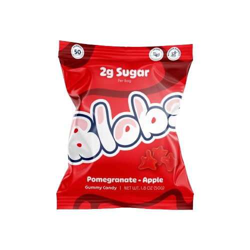 BLOBS: Pomegranate Apple Gummy Candy, 1.8 oz