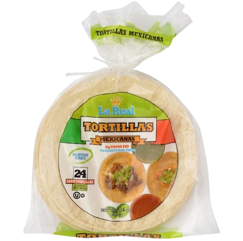 LA REAL: Tortillas Mexicanas Corn, 24 oz
