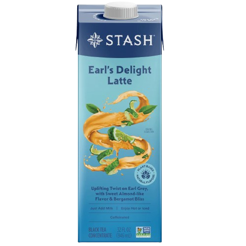 STASH TEA: Earls Delight Latte, 32 fo