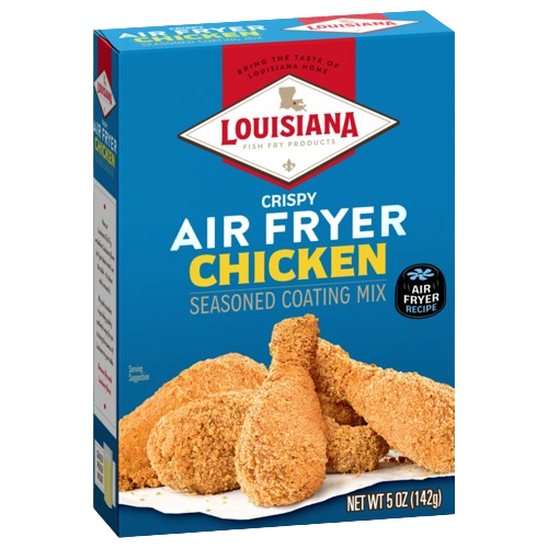 LOUISIANA FISH FRY: Air Fryer Chicken Coating Mix, 5 oz