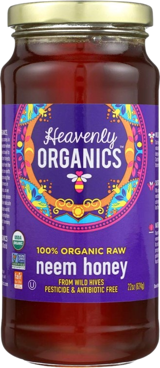 HEAVENLY ORGANICS: Neem Honey, 22 oz