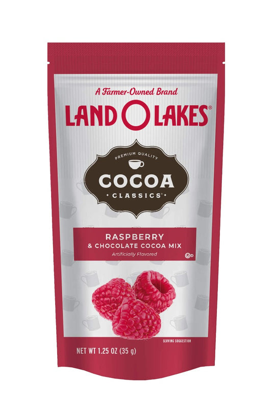 COCOA CLASSICS: Raspberry and Chocolate Cocoa Mix, 1.25 oz