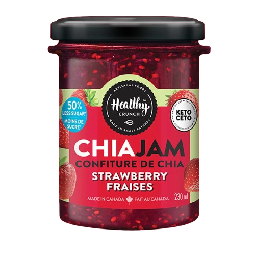 HEALTHY CRUNCH: Strawberry Chia Jam, 7.77 oz