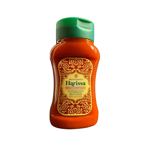 MUSTAPHAS: Harissa Authentic Moroccan Hot Sauce, 11.64 oz