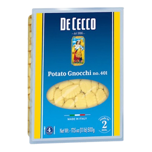 DE CECCO: Potato Gnocchi No 401, 17.5 oz
