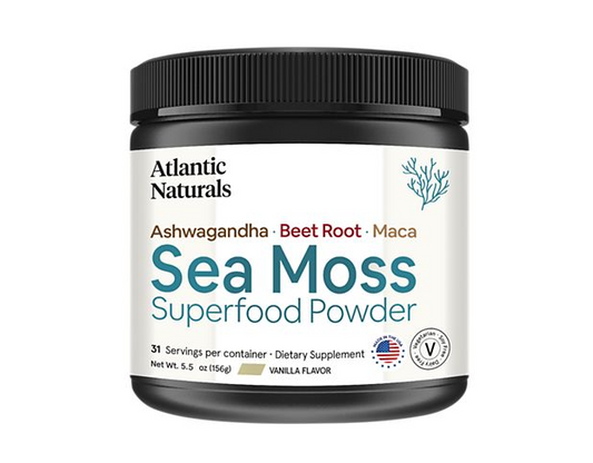ATLANTIC NATURALS: Organic Sea Moss Superfood Powder, 5.5 oz