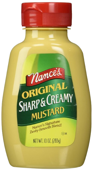 NANCES: Original Sharp and Creamy Mustard, 10 oz