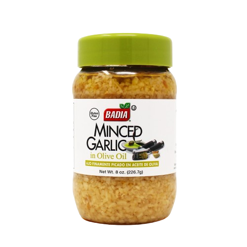 BADIA: Minced Garlic In Olive Oil, 8 oz
