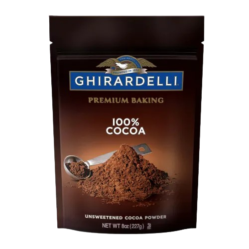 GHIRARDELLI: Unsweetened Ground Cocoa, 8 oz