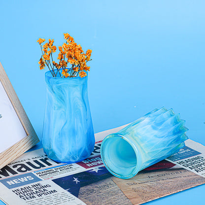 Round Rhombus Crystal Epoxy Mold for Decorative Vase