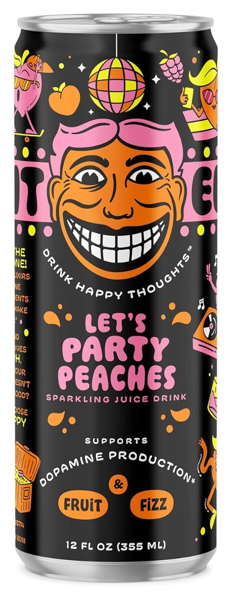 ILLICIT ELIXIRS: Lets Party Peaches Juice, 12 fo