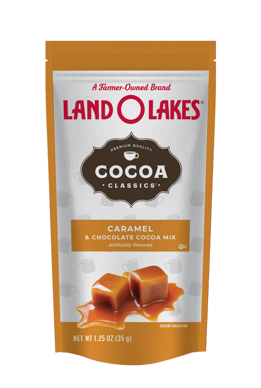 COCOA CLASSICS: Caramel and Chocolate Cocoa Mix, 1.25 oz
