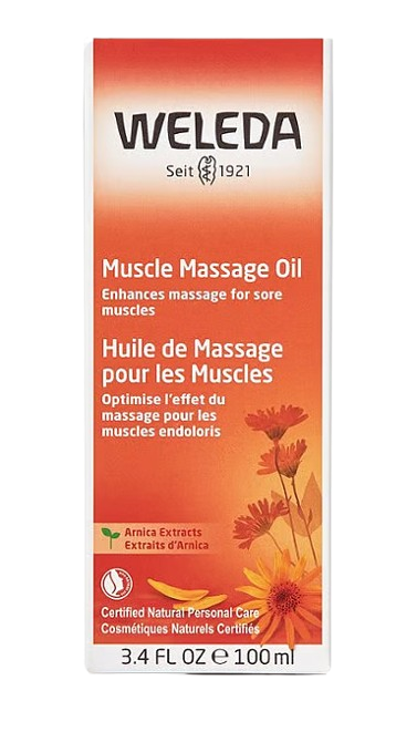 WELEDA: Muscle Massage Oil Arnica, 3.4 oz