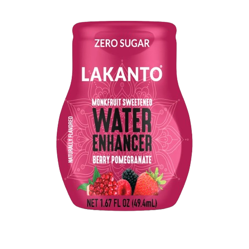 LAKANTO: Sugar Free Water Enhancer Berry Pomegranate, 1.67 fo