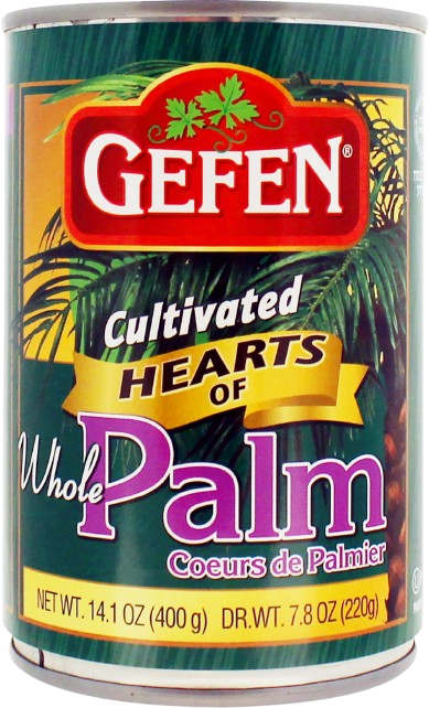 GEFEN: Whole Hearts Of Palm Can, 14.1 oz