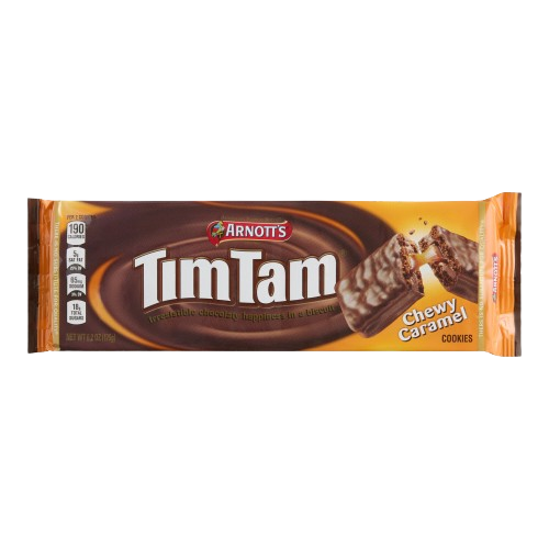 ARNOTTS: Tim Tam Chewy Caramel Cookies, 6.2 oz