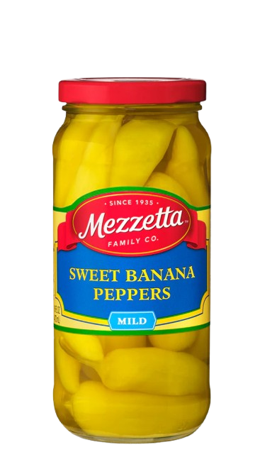 MEZZETTA: Sweet Banana Peppers, 16 oz