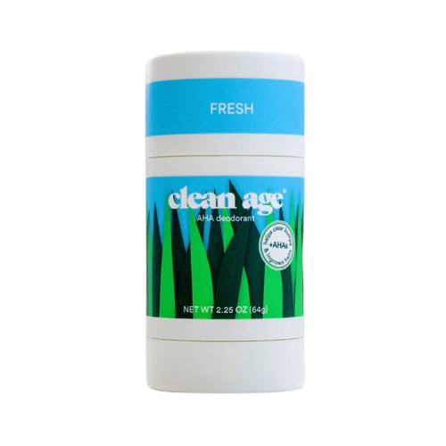CLEAN AGE: Fresh AHA Deodorant, 2.25 oz