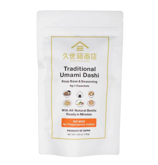 KUZE FUKU AND SONS: Traditional Umami Dashi Soup Base and Seasoning, 4.23 oz