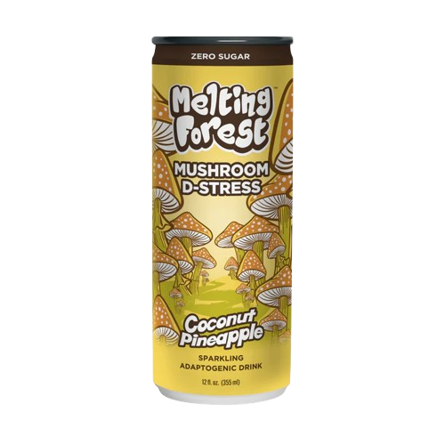 MELTING FOREST: D Stress Coconut Pineapple Drink, 12 fo