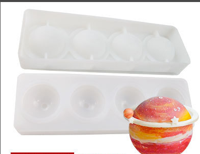 Silicone Mousse Cake Mold for French Desserts and Ice Cream