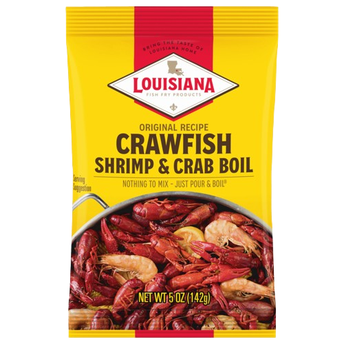 LOUISIANA FISH FRY: Crawfish Shrimp and Crab Boil, 5 oz