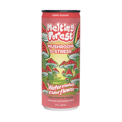 MELTING FOREST: D Stress Watermelon Elderflower Drink, 12 fo