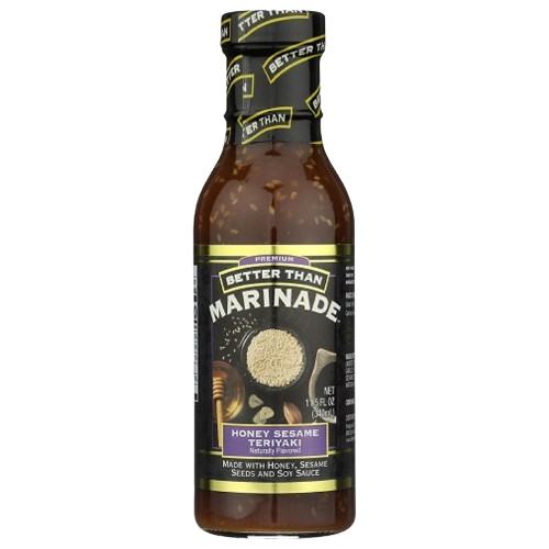 BETTER THAN MARINADE: Honey Sesame Teriyaki Marinade, 11.5 oz
