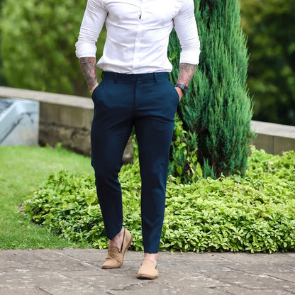 Spring Men's Outdoor Slim Fit Work Trousers