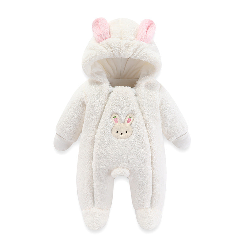 Thick Cotton Baby Winter Jumpsuit for Newborns