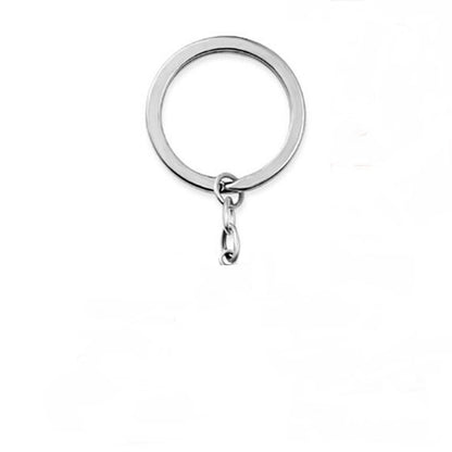 Custom Pet Photo Keychain with Stainless Steel Pendant