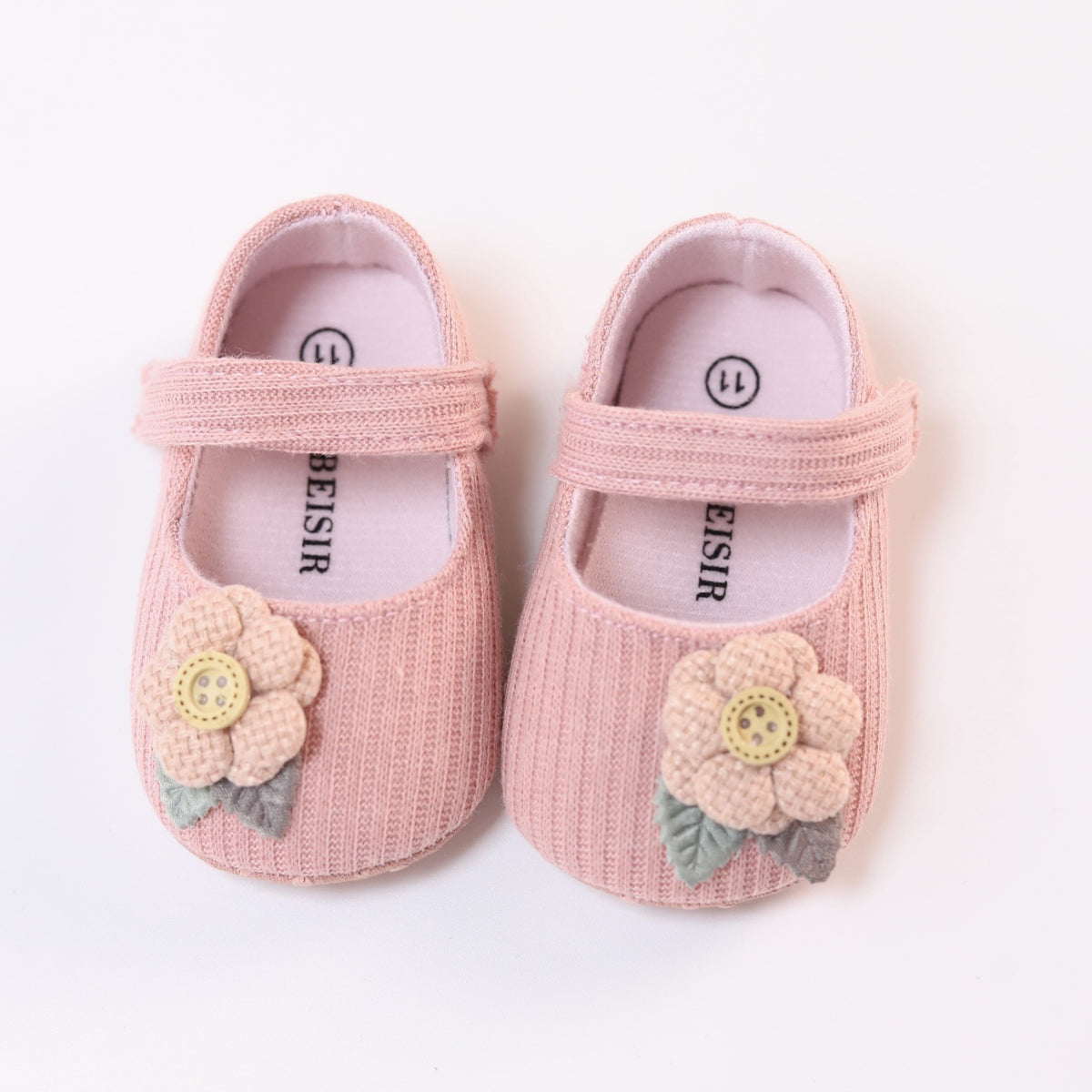 New Floral Soft Sole Baby Princess Shoes for All Seasons