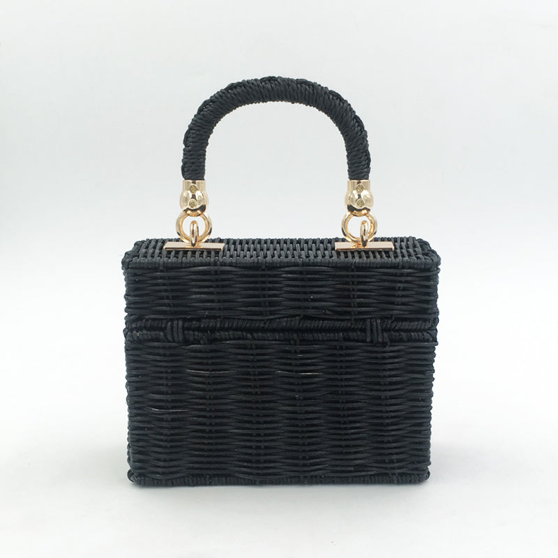 Handcrafted Straw Crossbody Bag for Women