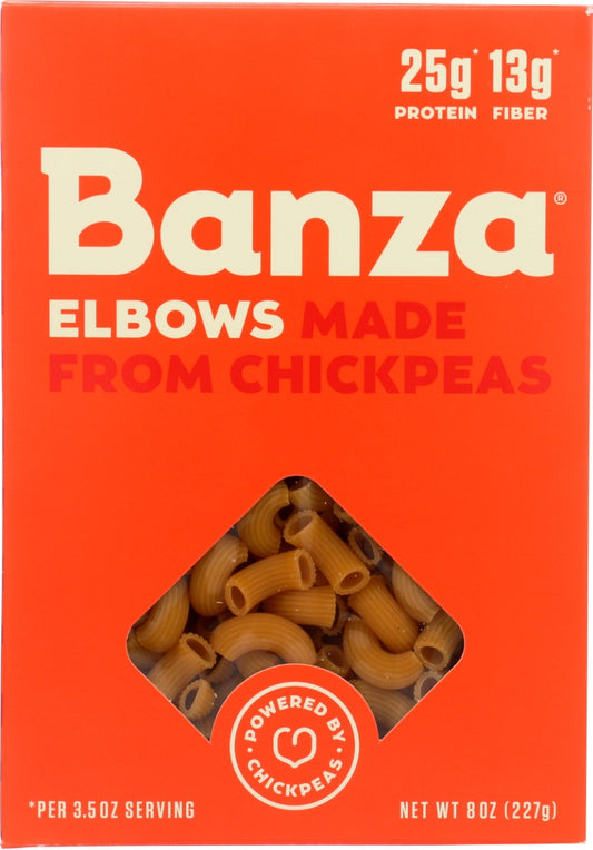 BANZA: Elbows Pasta, 8 oz