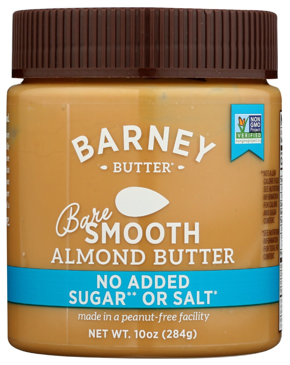 BARNEY BUTTER: Bare Smooth Almond Butter, 10 oz