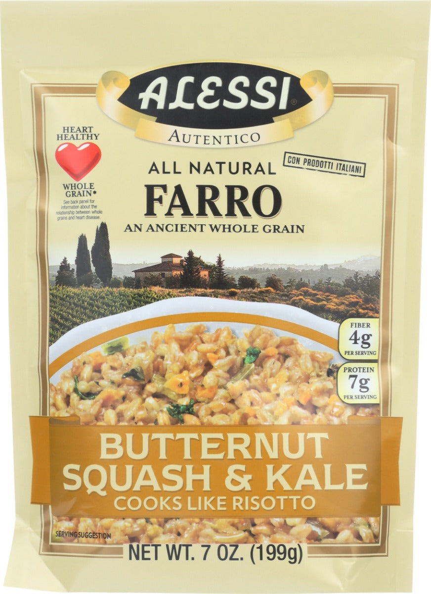 ALESSI: Butternut Squash and Kale Farro, 7 oz