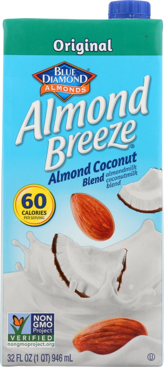 BLUE DIAMOND: Shelf Stable Original Almondmilk Coconutmilk, 32 fo