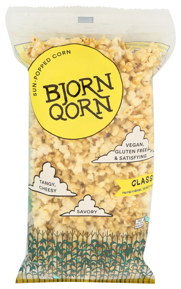 BJORNQORN: Classic Popcorn, 3 oz