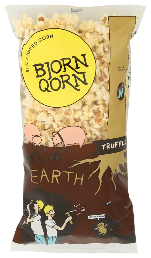 BJORNQORN: Earth Popcorn, 3 oz