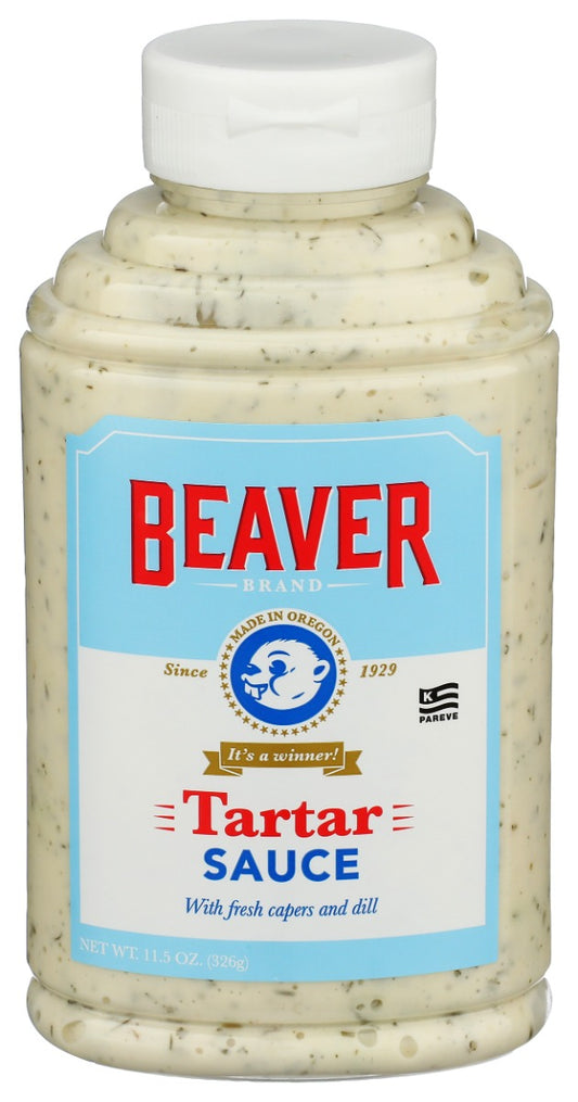 BEAVER: Seafood Tartar Sauce Squeezable Bottle, 11.5 oz