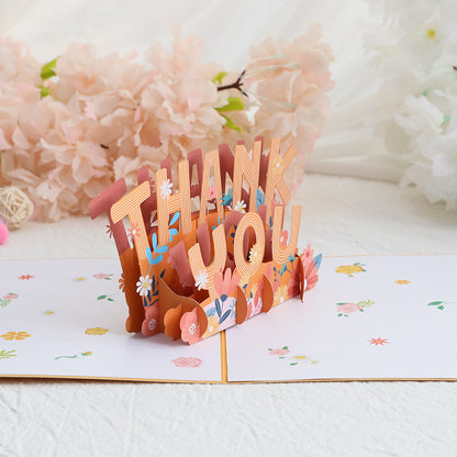 3D Handmade Valentine's Day Greeting Card for Teachers