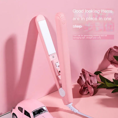 Portable Negative Ion Curling Iron for Straight Hair
