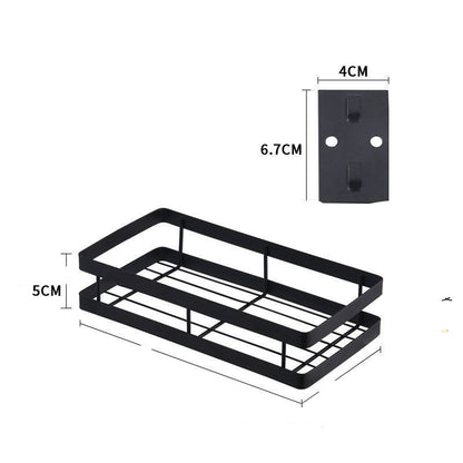 Multifunctional Wall Rack for Spice Storage Organization