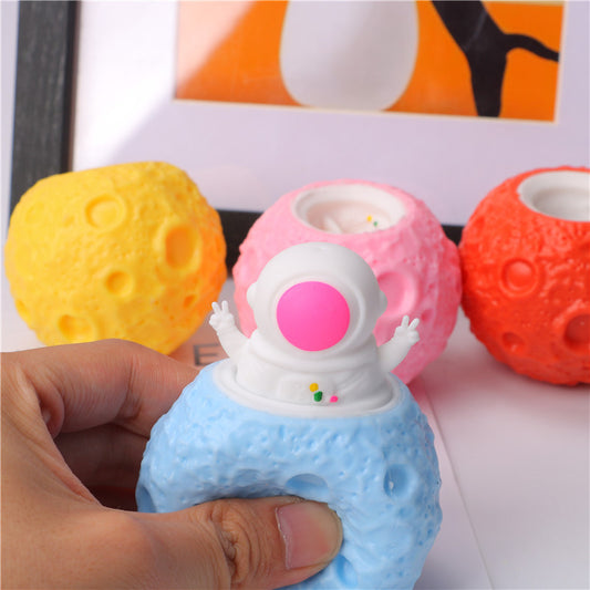Astronaut Vent Cup Music Toy for Decompression Squeeze