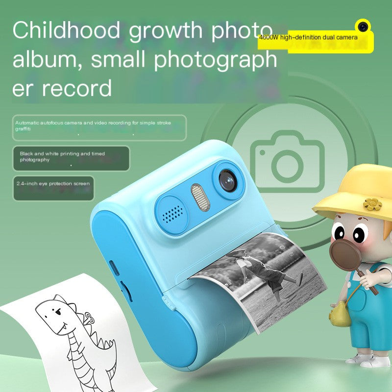 4600W HD Dual Camera Instant Print Kids Camera