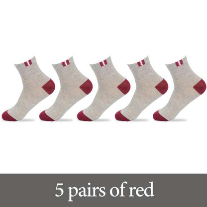 Durable Cotton Sports Deodorant Spring Socks
