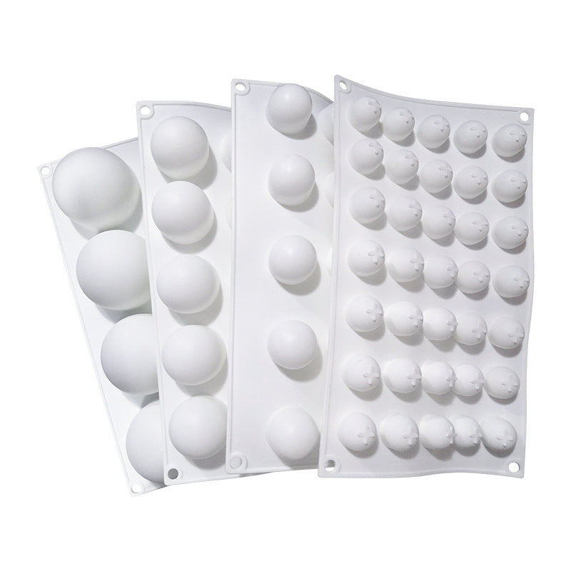 Silicone Mousse Cake Mold for French Desserts and Ice Cream