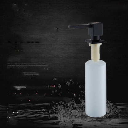 Square Deck Mounted Kitchen Soap Dispenser