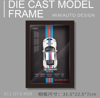 Car Frame 32™ Alloy Model Wall Art (Single Piece)